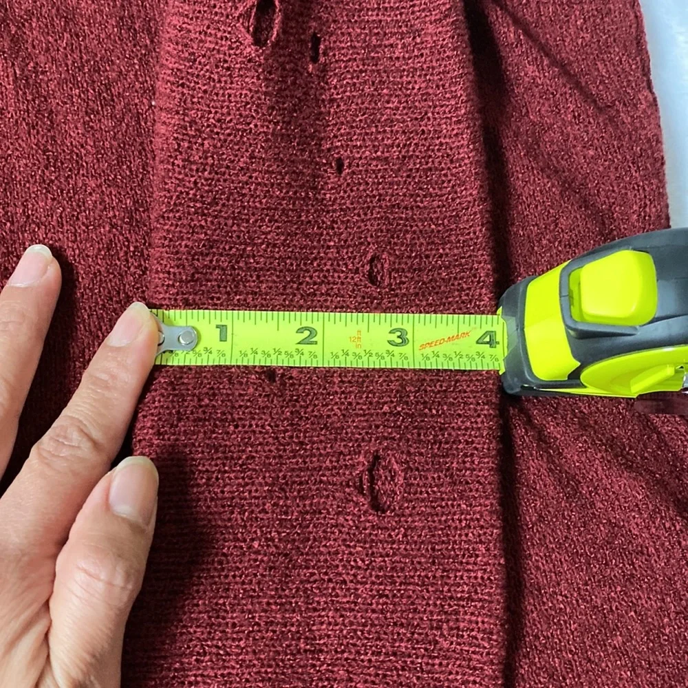 Open Distressed Cardigan By Express - Picture 5 of 5